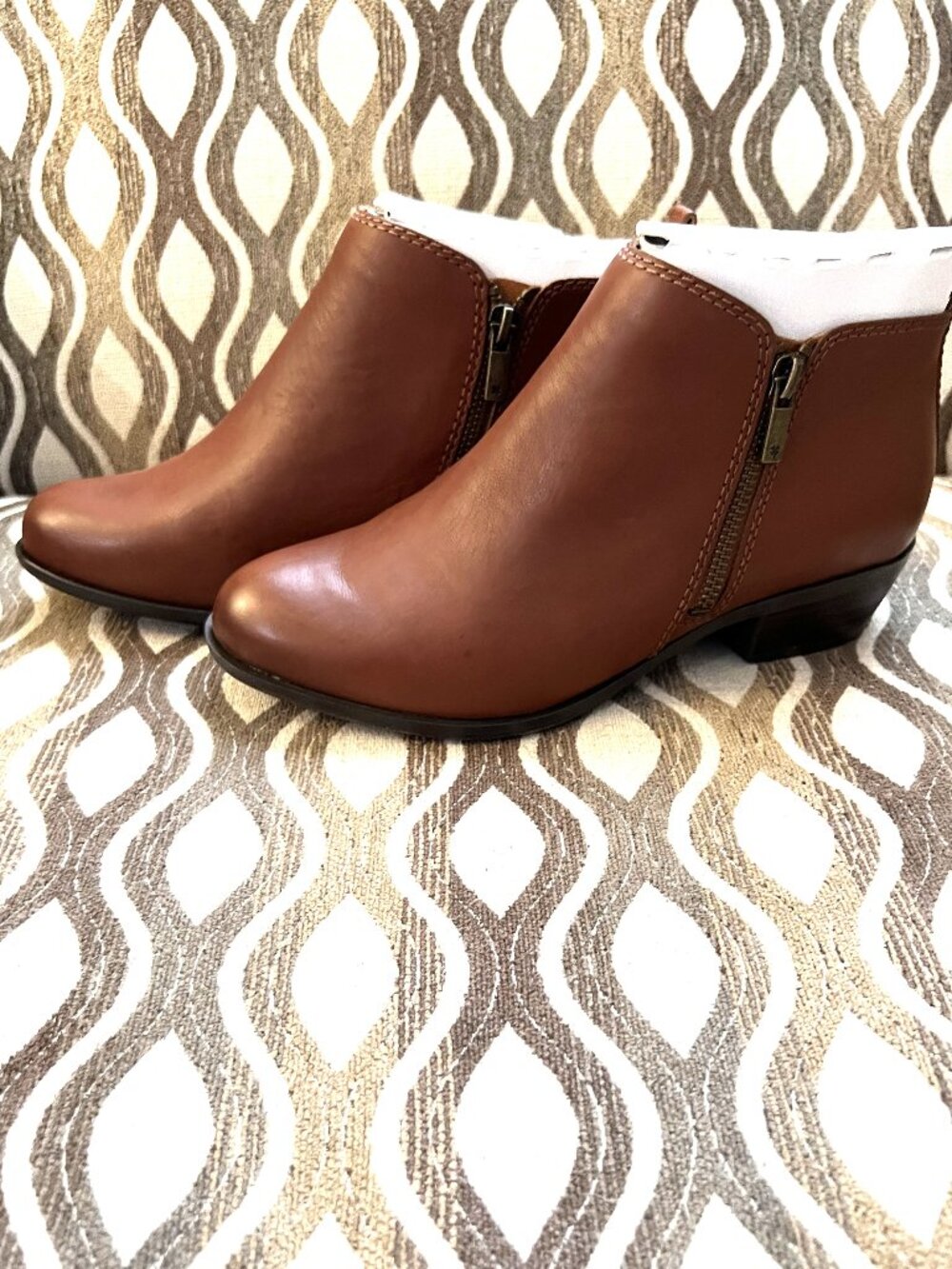 Lucky Brand Basel Ankle Booties NIB 8W